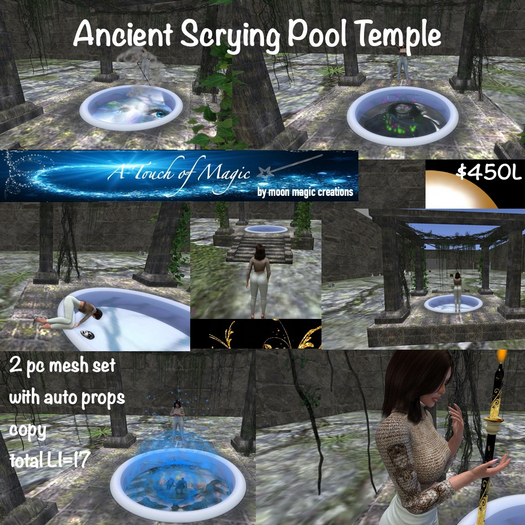 Ancient scrying pool temple-Box LI=17