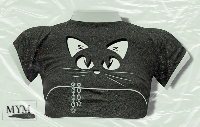 MymStore- UranusTop- BlackCat