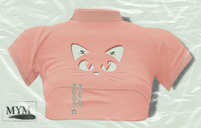 MymStore- UranusTop- PinkCat