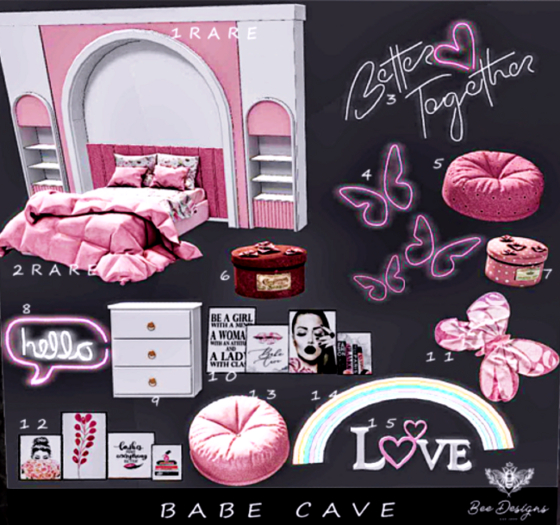 01 Bee Designs BabeCave RARE