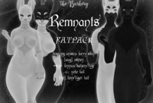 {The Barkery} Remnants (Fatpack) BoM Furry Mod