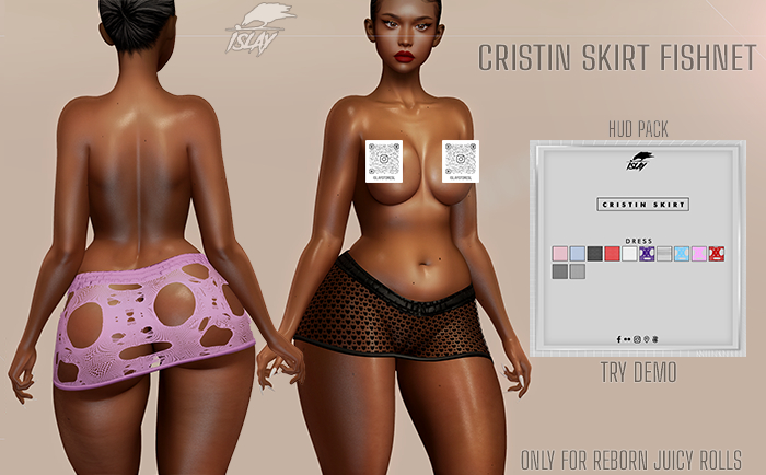 Islay Store - Cristin Skirt FishNet