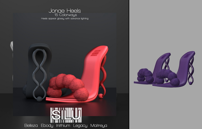 SILU Jonae Heels - Grape