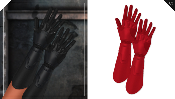 Havoc . Aiko Gloves . Red