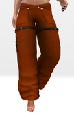 Hard Up Industrial Club Pants - Orange