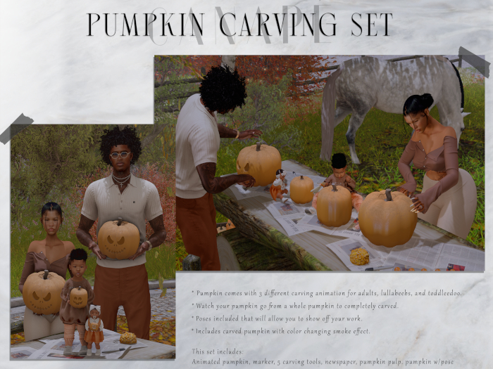 [Canape] Pumpkin Carving Fatpack
