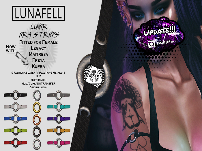 [LUNAFELL] - Lunar Arm Strap - FULLPACK