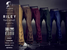 not so bad . mesh . RILEY flare velvet pants . FullPack 6