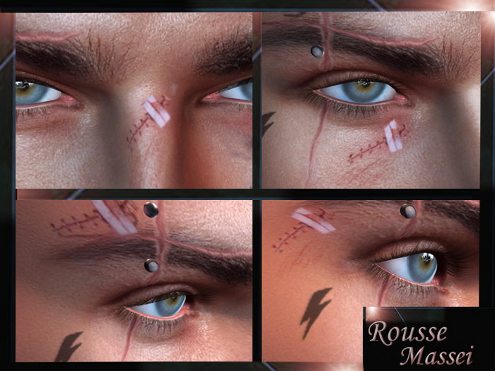 :::: *stapled wound*::::Unisex♥ 