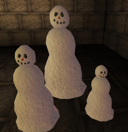 Full Perm Rigged mesh snowdude avatar