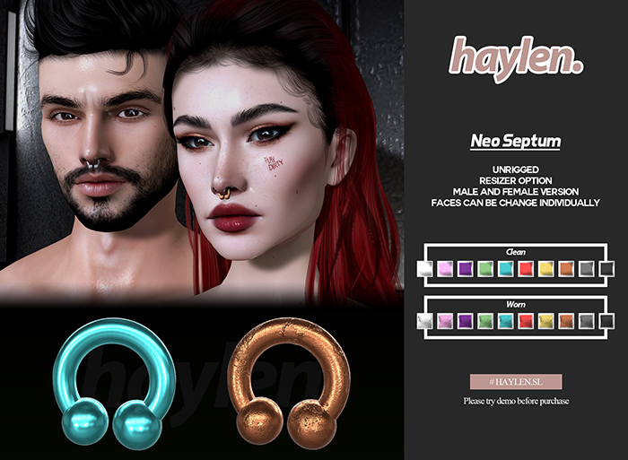 haylen. Neo Septum - Unisex