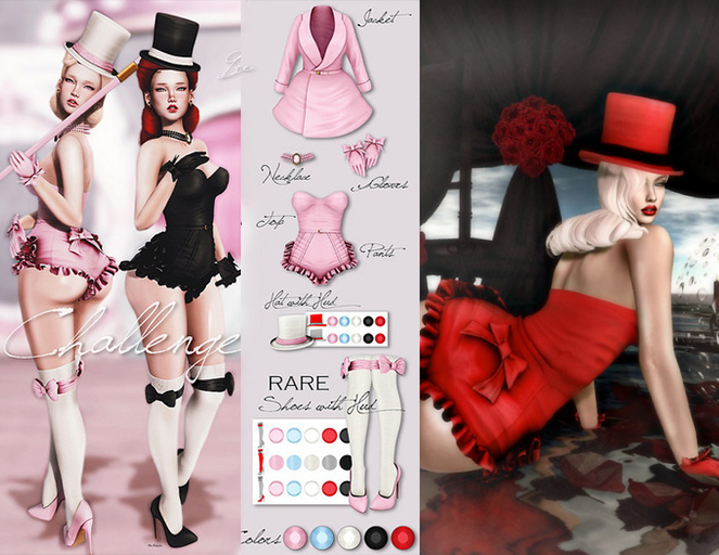 Belle Epoque { Challenge Me } Full Set - RED