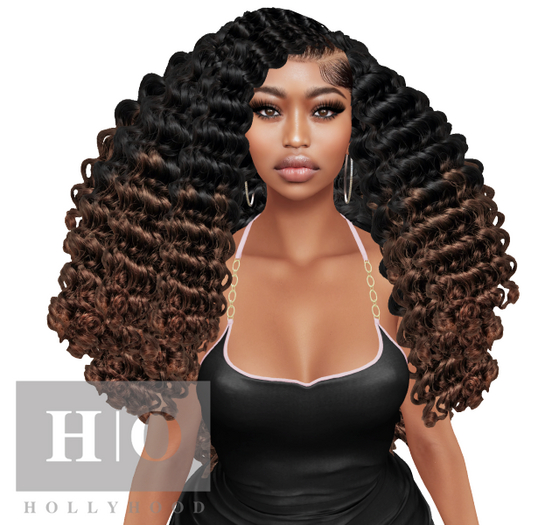 DEMO Hollyhood Hair - Deep Wave Full Wig