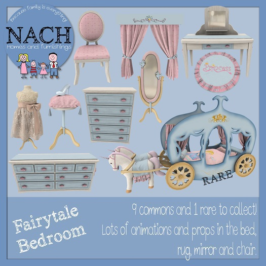 1. NACH Fairytale Carriage Bed RARE