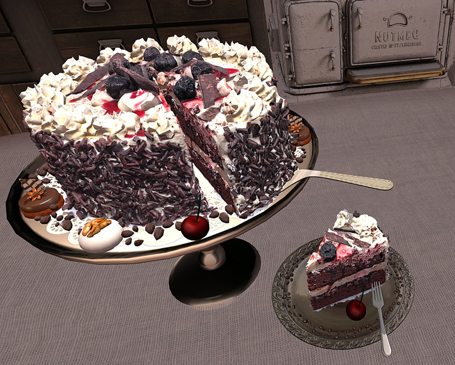CJ Black Forest Cake Dispenser