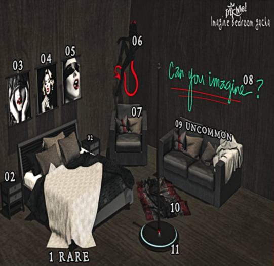 02 .:: InkMe ::. Imagine Bedroom