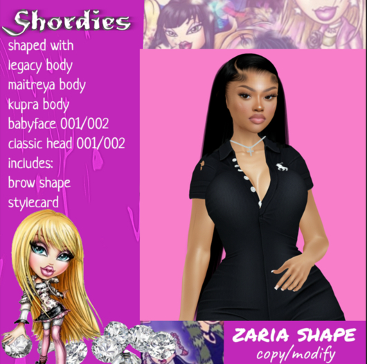 zaria shape