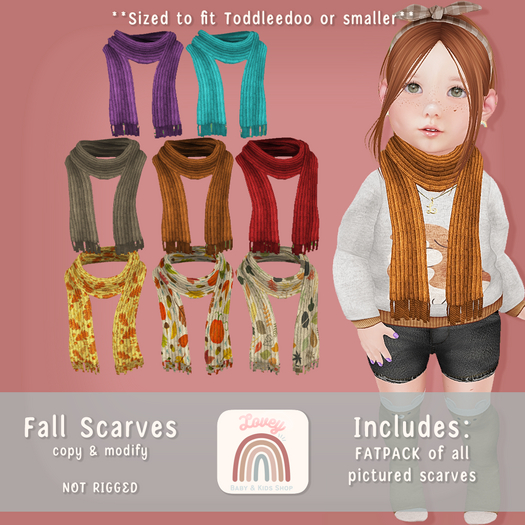 ;Lovey- Fall Scarves [FATPACK]