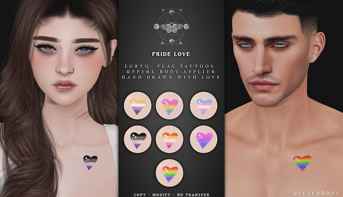 persephone + pride love - fatpack [add]