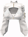 Second Life Marketplace - *CK* Hot mess top WHITE LACE
