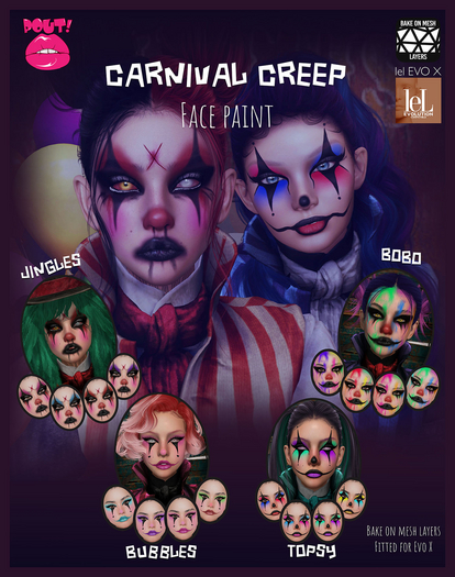 [POUT!] Carnival Creep - FATPACK