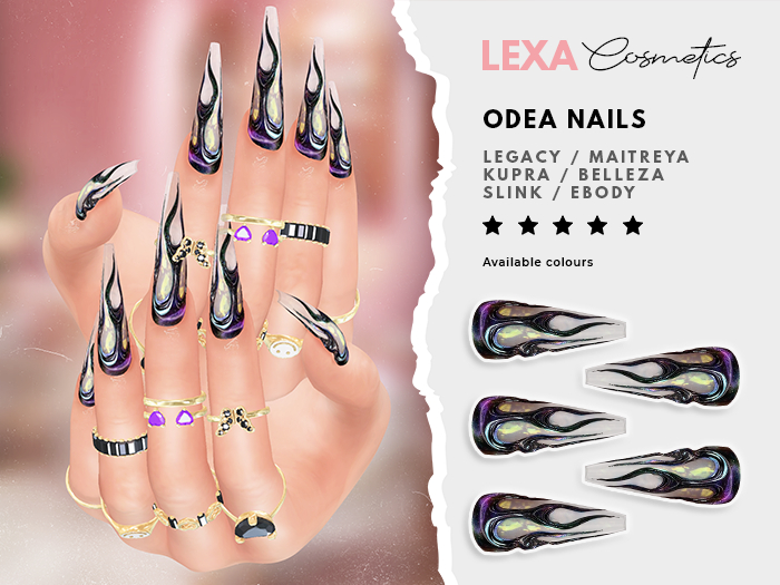 Lexa - Odea Coffin Nails 