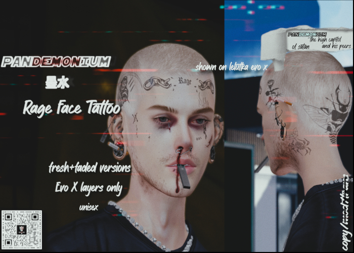 panDEMONium ink - Rage Face Tattoo