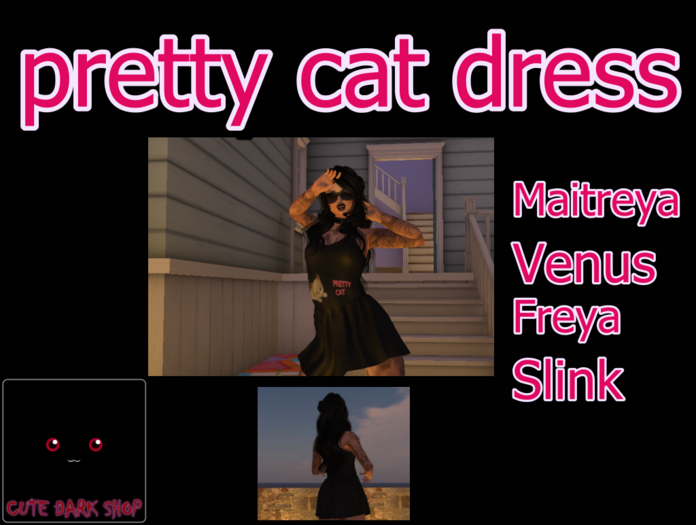 [CDS] Pretty Cat dress (box)