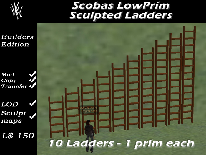 Scobas Full Perm sculpted ladders pack