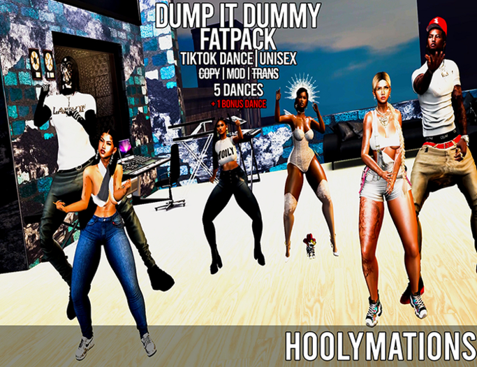 ! HM - Dump It Dummy Dances Fatpack [Add Me]