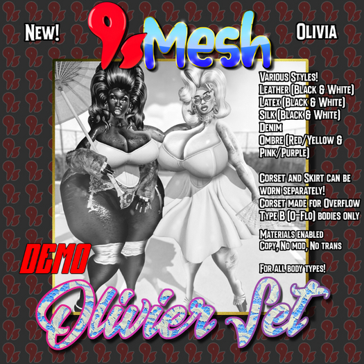 9s Mesh: Olivier Set [OLIVIA] DEMO