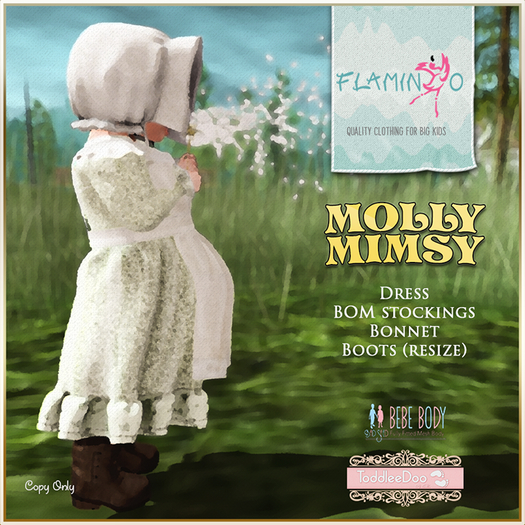 F} Tweeneedoo Molly Mimsy Gold Costume
