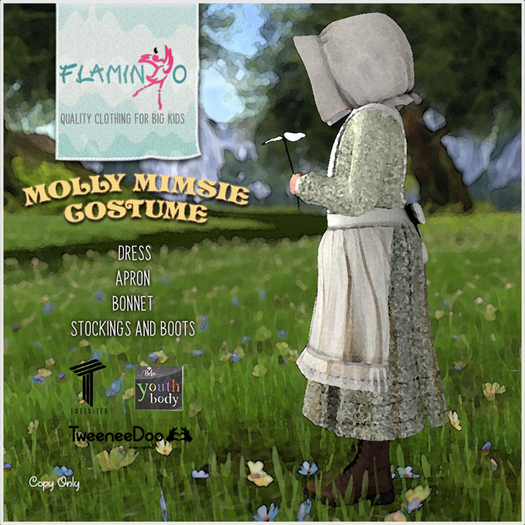 F} Molly Mimsy Gold Costume Tweenster