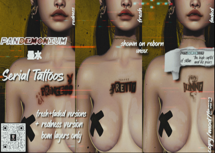 panDEMONium ink - Serial Tattoos