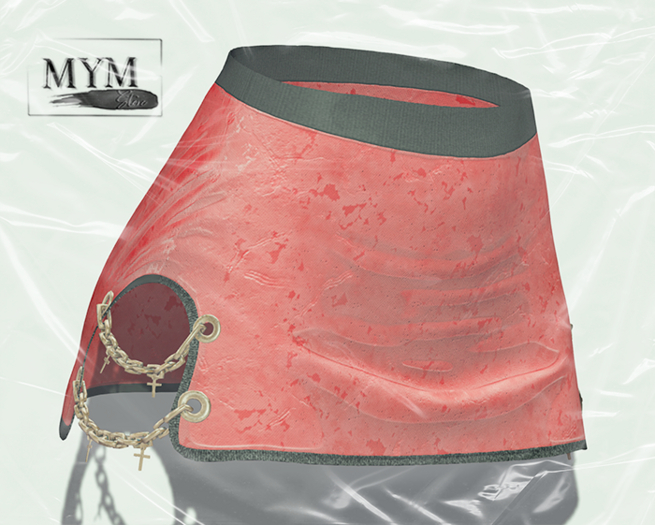 Mym Store- Jupiter Skirt - Red