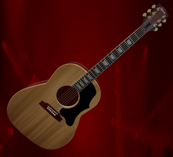 DHA Gibs Acoustic Spatted Maple Top (Box)