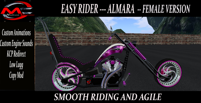 Easy Rider --- Almara Chopper Female Pink