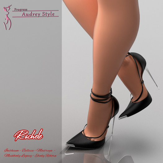 .:: AS ::. Rachele Heels - Black