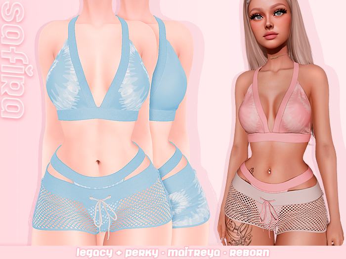 .Safira. Haley Outfit Blue