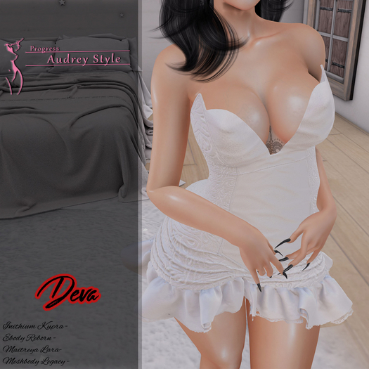 .:: AS ::. Deva Dress - White
