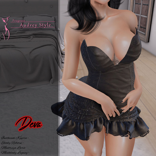 .:: AS ::. Deva Dress - Black