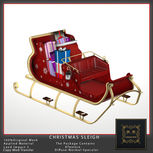 H&R CHRISTMAS SLEIGH FULL PERM