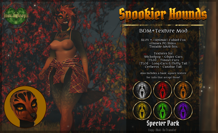 [n.a.p] Spookier Hounds - Specter Pack