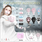 * EXiA * Cat Winter accessories mask Blue 03