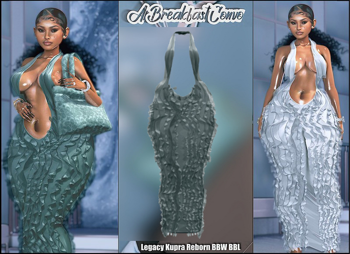 {ABC} Mia Drizzle Dress Steel