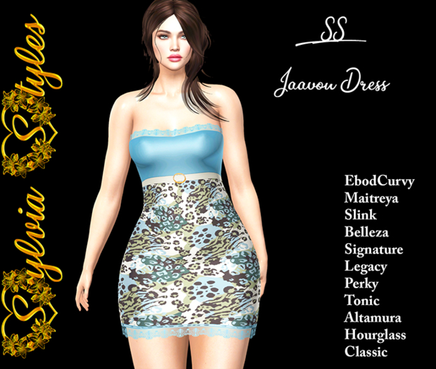 Jaavon Dress Light Blue