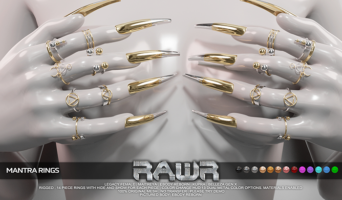 RAWR! Mantra Rings DEMO (add me)