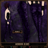 *C:K* Horror Jeans - Purple