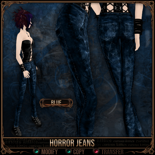 *C:K* Horror Jeans - Blue