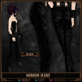 *C:K* Horror Jeans - Black